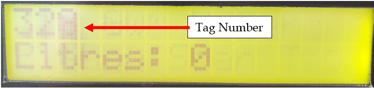 Tag number