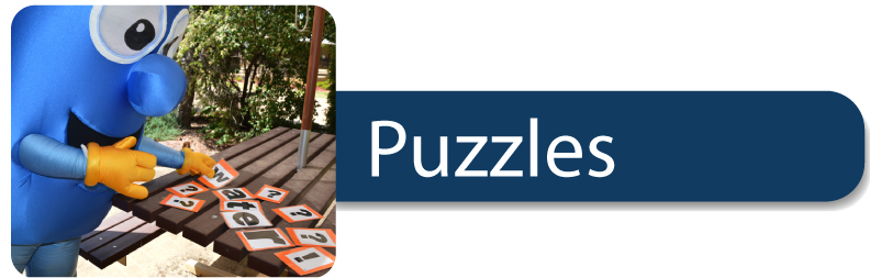 puzzles button for website kids page