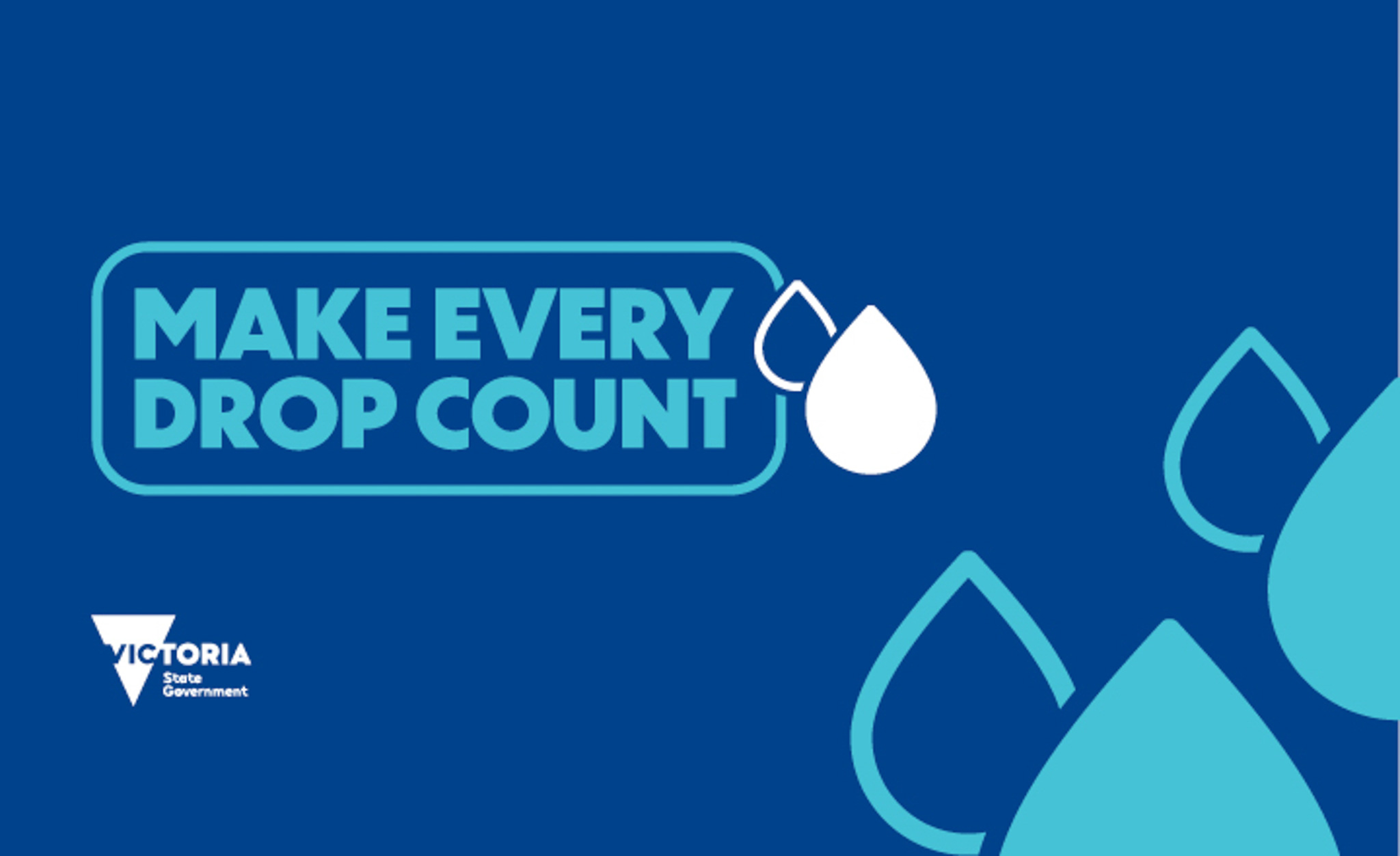 Make every drop count