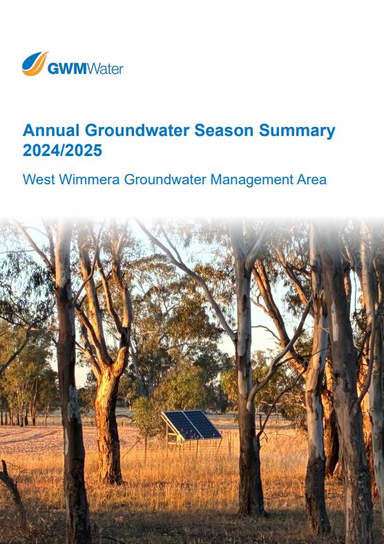 West Wimmera Groundwater Management Area Report